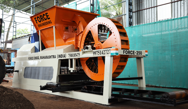 fully auto clay bricks machine