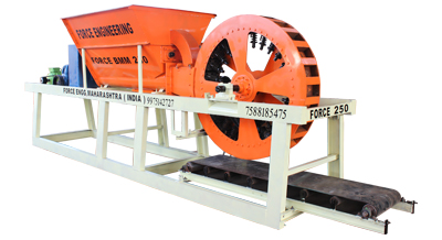 rotary type clay bricks machine